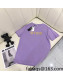 Dior Cotton T-Shirt Purple 2022 30