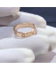 Cartier Pink Gold Love Ring with Diamond,Small Model 02