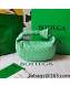 Bottega Veneta Mini BV Jodie Hobo Bag in Woven Lambskin Fountain Green 2021