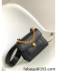 Bvlgari Serpenti Forever Small Lambskin Crossbody Bag Black/Gold 2021 02 