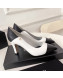 Chanel Lambskin Pumps 8.5cm White/Black 2021 60