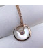 Cartier Nologo Amulette de Necklace , XS Model White 08