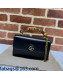 Gucci Bamboo Leather Mini Bag 675795 Black 2022