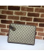 Gucci GG Canvas Web Zip Pouch 597619 2019