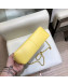 Chanel Lambskin Chanel 31 Mini Shopping Bag AS9196 Yellow 2019