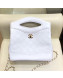 Chanel Lambskin Chanel 31 Mini Shopping Bag AS9196 White 2019