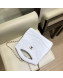 Chanel Lambskin Chanel 31 Mini Shopping Bag AS9196 White 2019