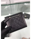 Chanel Quilted Lambskin Small Wallet Black 01 2019