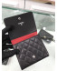 Chanel Quilted Lambskin Small Wallet Black 01 2019