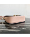 Prada Emblème Saffiano Leather Shoulder Bag 1BD217 Nude 2019