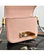 Prada Emblème Saffiano Leather Shoulder Bag 1BD217 Nude 2019