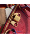 Louis Vuitton Sac Neo Alma PM Monogram Empreinte Leather Bag M44832 Red 2019