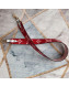 Louis Vuitton XL Monogram Bandouliere Shoulder Strap J02442 Red/Pink