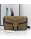 Gucci GG Marmont Small Shoulder Bag ‎443497 Beige/Black 2020