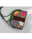 Gucci Ophidia GG Flora Small Shoulder Bag ‎499621 Green 2019