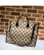 Gucci GG Wool Tote 598169 Beige 2020