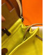 Hermes Herbag 31cm PM Double-Canvas Shoulder Bag Neon Yellow