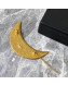 Chanel Moon Brooch AB1612 Gold 2019