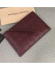 Bottega Veneta Maxi Woven Medium Pouch Burgundy 2019