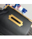 Prada Cahier Calf Leather Bag 1BH018 Black 2019