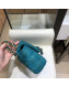 Chanel 19 Tweed Small Flap Bag AS1160 Dark Blue 2019