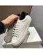 Givenchy White Calf Leather Sneaker Black 2019