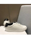 Givenchy White Calf Leather Sneaker Black 2019