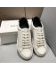 Givenchy White Calf Leather Sneaker Black 2019