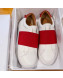 Givenchy Urban Street Strap Calfskin Sneaker White/Red 2018