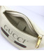 Gucci Logo Print Small Belt Bag 527792 White 2019