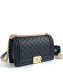 Chanel Quilted Calfskin Medium Flap Bag A67086 Black 2019