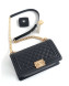 Chanel Quilted Calfskin Medium Flap Bag A67086 Black 2019