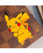 Louis Vuitton Damier Ebene Canvas Pikachu Print Passport Cover M64411 2019