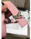 Louis Vuitton Reversible Grained Calfskin Belt 30mm with LV Buckle Pink