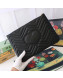 Gucci GG Marmont Leather Pouch ‎525541 Black 2019