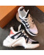 Louis Vuitton Sci-fi Sneakers Black/White/Orange New Color 2019