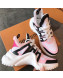 Louis Vuitton Sci-fi Sneakers Pink New Color 2019