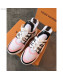 Louis Vuitton Sci-fi Sneakers Black/White/Orange New Color 2019