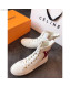 Louis Vuitton Stellar Oversized LV High-Top Sneaker Boot 1A5MQR White 2019