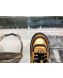 Chanel Metallic Leather High-Top Sneakers G35063 Gold/Black 2019