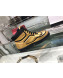 Chanel Metallic Leather High-Top Sneakers G35063 Gold/Black 2019