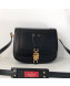 Valentino VLocker Shiny Calfskin Crossbody Bag 1014 Black 2020