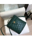 Chanel Lambskin Quilting Mini Backpack Green 2019