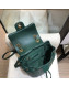 Chanel Lambskin Quilting Mini Backpack Green 2019