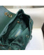 Chanel Lambskin Quilting Mini Backpack Green 2019