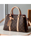 Louis Vuitton Monogram Canvas Soufflot BB Open Top Handle Bag M44815 2019