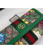 Gucci Ophidia GG Flora Continental Wallet 523153 Green 2019