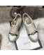 Gucci Women's Screener Leather Sneaker ‎570442 White 2019