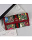 Gucci Ophidia GG Flora Continental Wallet 523153 Red 2019