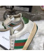 Gucci Women's Screener Leather Sneaker ‎570442 White 2019